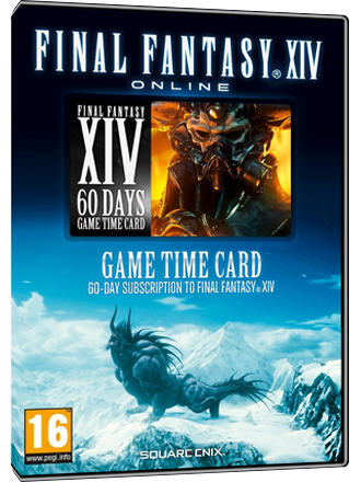 Final Fantasy XIV A Realm Reborn - Gamecard 60 days